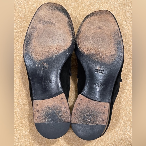 Authentic Gucci Suede Loafers Sz 6.5 - Picture 9 of 9